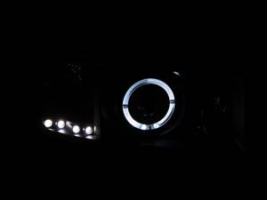 Anzo USA - Anzo USA Projector Headlight Set w/Halo 111196 - Image 3