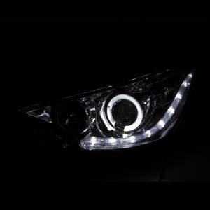 Anzo USA - Anzo USA Projector Headlight Set w/Halo 121475 - Image 3