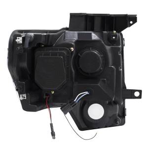 Anzo USA - Anzo USA Projector Headlight Set w/U-Bar Switchback 111383 - Image 3