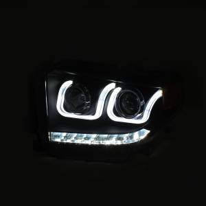 Anzo USA - Anzo USA Projector Headlight Set w/U-Bar Switchback 111387 - Image 5