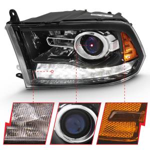 Anzo USA - Anzo USA Projector Headlight Set w/Halo 111439 - Image 2
