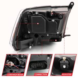 Anzo USA - Anzo USA Projector Headlight Set w/Halo 111439 - Image 4