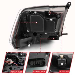 Anzo USA - Anzo USA Projector Headlight Set w/Halo 111440 - Image 4