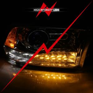 Anzo USA - Anzo USA Projector Headlight Set w/Halo 111440 - Image 5