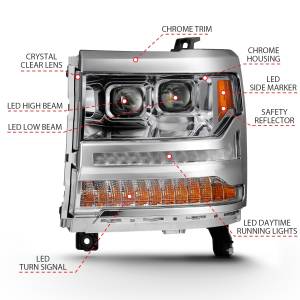 Anzo USA - Anzo USA LED Projector Headlight 111421 - Image 3