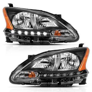 Anzo USA - Anzo USA Crystal Headlight Set 121537 - Image 1