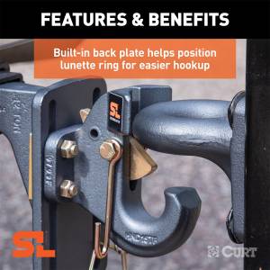 CURT - CURT SecureLatch Pintle Hook 48505 - Image 3