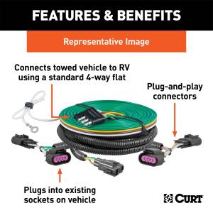 CURT - CURT Custom Wiring Harness 58954 - Image 3