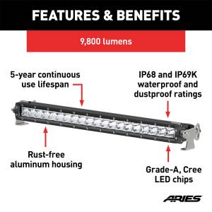 ARIES - ARIES LED Light Bar 1501262 - Image 4