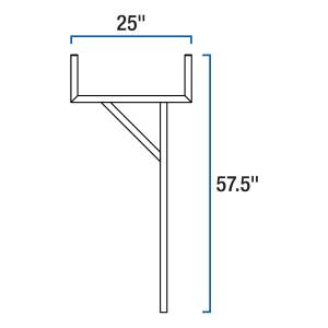 UWS - UWS Aluminum Ladder Rack UWS-LADDERRACK - Image 2