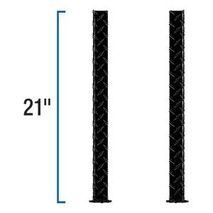 UWS - UWS Truck Side Tool Box Leg SM-LEGS-BLK - Image 3