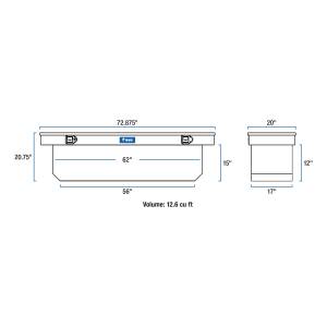 UWS - UWS Single Lid Series Tool Box TBSD-72-A - Image 10