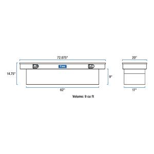 UWS - UWS Single Lid Series Tool Box TBS-72 - Image 11