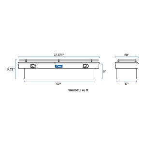 UWS - UWS Single Lid Series Tool Box TBS-72-R - Image 12