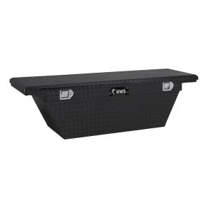UWS - UWS Low Profile Series Single Lid Crossover Tool Box TBSD-60A-LP-BLK - Image 1