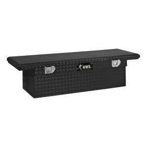 UWS - UWS Low Profile Series Single Lid Crossover Tool Box TBS-54-LP-BLK - Image 1