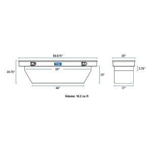 UWS - UWS Single Lid Series Tool Box TBSD-69-A - Image 9