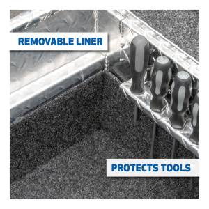 UWS - UWS 69 in. Secure Lock Single Lid Low Profile Tool Box SL-69-LP-R - Image 11