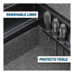 UWS - UWS 69 in. Secure Lock Low Profile Deep Angled Tool Box SLD69-A-LP-MB-R - Image 8
