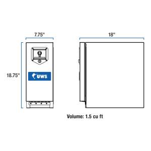 UWS - UWS 18 in. Drawer Truck Tool Box EC20021 - Image 6