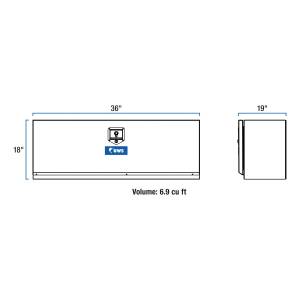 UWS - UWS 36 in. Single-Door Underbody Tool Box EC40081 - Image 7