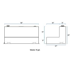 UWS - UWS Transfer Tank ST-75-L-MB - Image 6