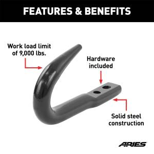 ARIES - ARIES Tow Hooks 15600TW - Image 3
