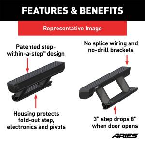 ARIES - ARIES ActionTrac Powered Running Boards 3047952 - Image 4