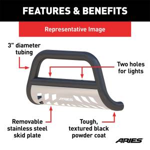 ARIES - ARIES Pro Series Bull Bar P35-4016 - Image 4