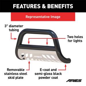 ARIES - ARIES Aries Bull Bar B35-3009 - Image 4
