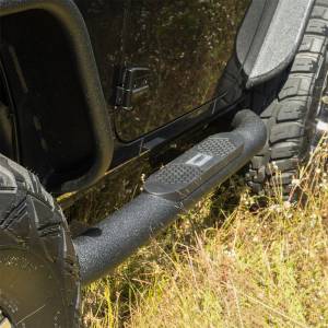 ARIES - ARIES Aries Big Step 4 in. Round Side Bar AL231008 - Image 2