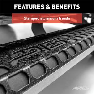 ARIES - ARIES AdvantEDGE Side Bars w/Mounting Brackets 2556026 - Image 7