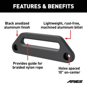 ARIES - ARIES Winch Hawse Fairlead 2156070 - Image 2
