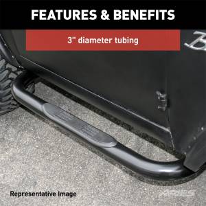 ARIES - ARIES Aries 3 in. Round Side Bars 214048 - Image 4