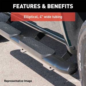 ARIES - ARIES The Standard 4 in. Oval Nerf Bar S225008 - Image 4