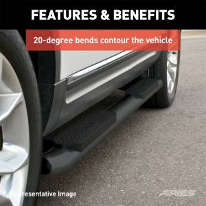 ARIES - ARIES The Standard 4 in. Oval Nerf Bar S225008 - Image 5