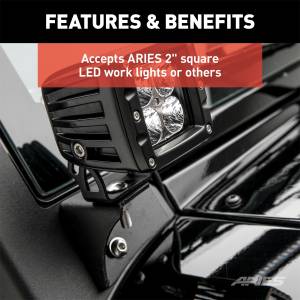 ARIES - ARIES Aries Windshield Hinge Light Brackets AR15800 - Image 4