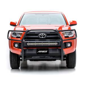 ARIES - ARIES Pro Series Grille Guard w/LED Light Bar 2170006 - Image 5
