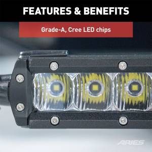 ARIES - ARIES Hood Light Bar w/Brackets 1501300 - Image 5