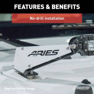 ARIES - ARIES Hood Light Bar w/Brackets 1501300 - Image 8