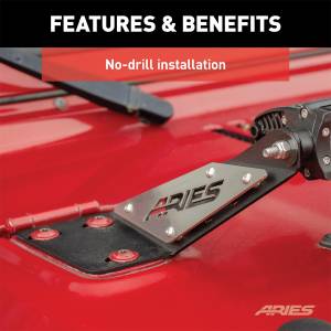 ARIES - ARIES Hood Light Bar w/Brackets 1501302 - Image 8
