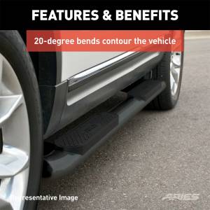 ARIES - ARIES The Standard 4 in. Oval Nerf Bar S224053 - Image 5