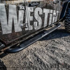 Westin - Westin Platinum 4 Oval Nerf Step Bars 21-4065 - Image 5