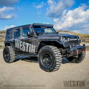 Westin - Westin Platinum 4 Oval Nerf Step Bars 21-4065 - Image 7