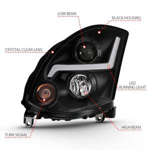 Anzo USA - Anzo USA Projector Headlight Set 121558 - Image 4