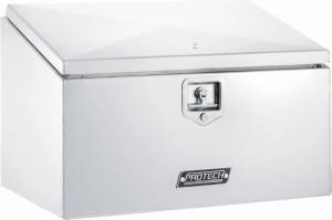 ProTech - ProTech Aluminum Box, Polished Body; Frame Top Mount With Slope-Top (20-2410) - Image 1